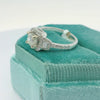 14K Halo Gatsby Diamond Engagement Ring