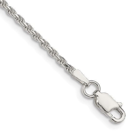 Sterling Silver 3MM Rope Chain