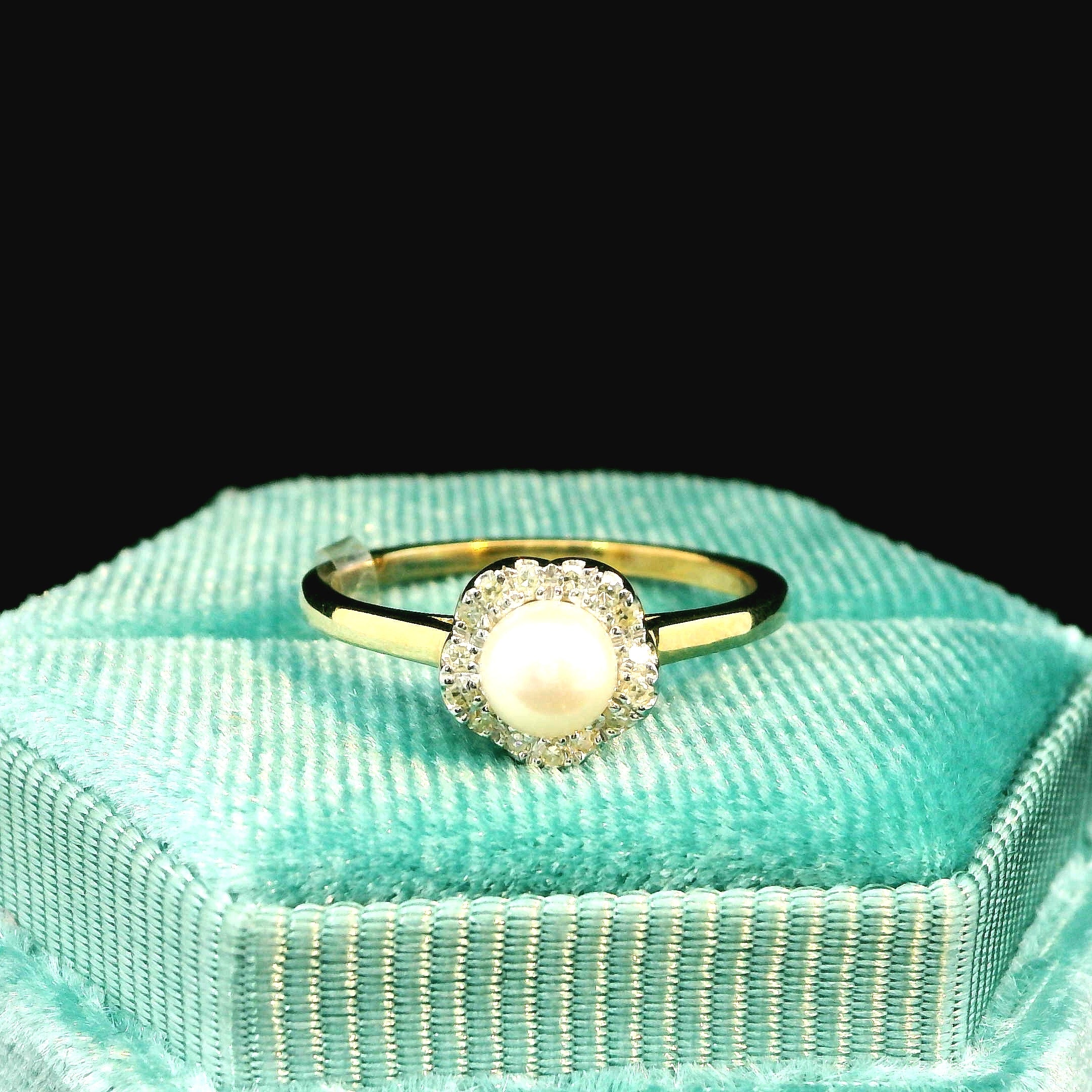 10K Pearl Ring