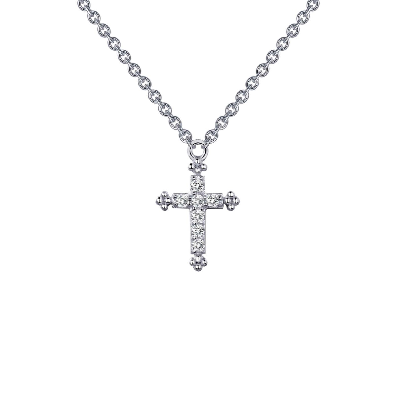 Lafonn Petite Cross Necklace