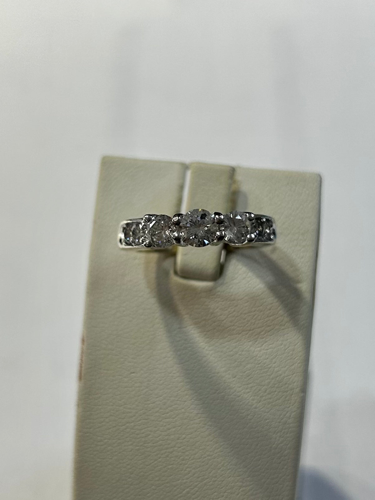 14K 3 Stone Ring