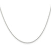 Sterling Silver 1.3mm Solid Rope Chain