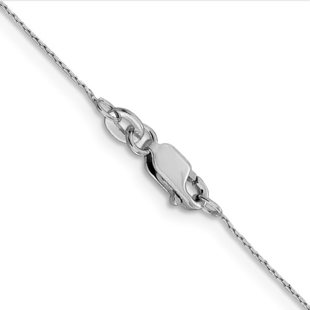 Sterling Silver 24in Oval Box Chain