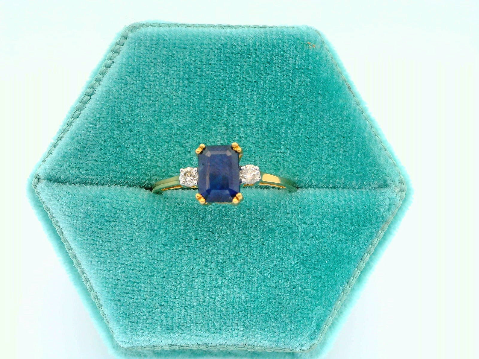 10K Sapphire Ring