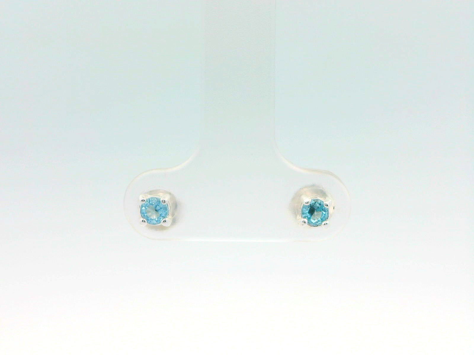 Sterling Silver Kids Birthstone Studs
