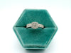 14K Round Cluster Engagement Set