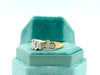 14K 3 Stone Emerald Cut Ring