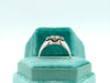 14K White Gold Flower Cluster Men’s Ring