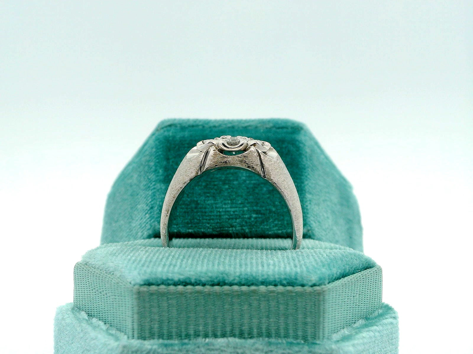 14K Vintage Cluster Men’s Ring