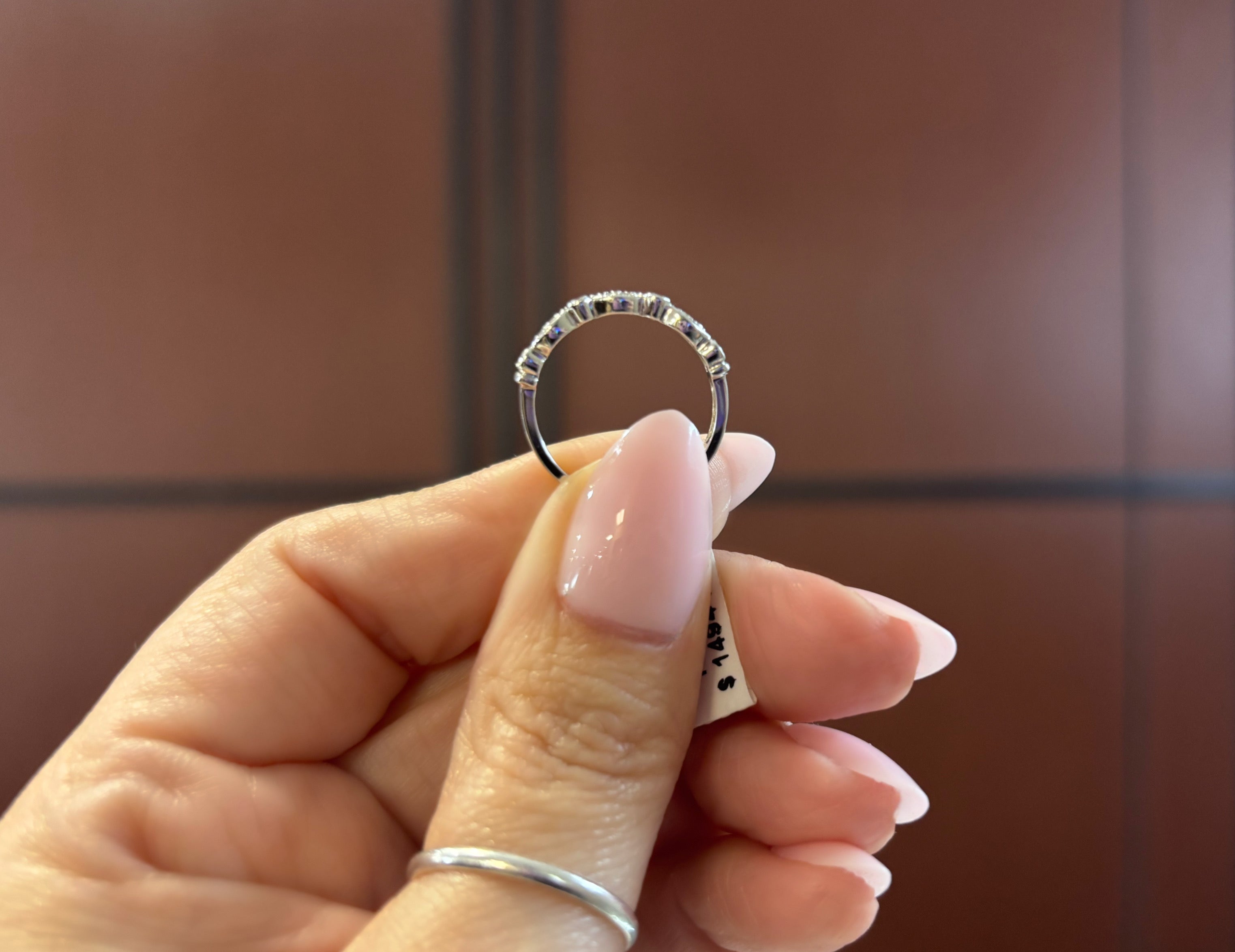 10K Double Stacked Wedding Band