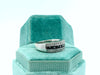 14K Black Diamond Band