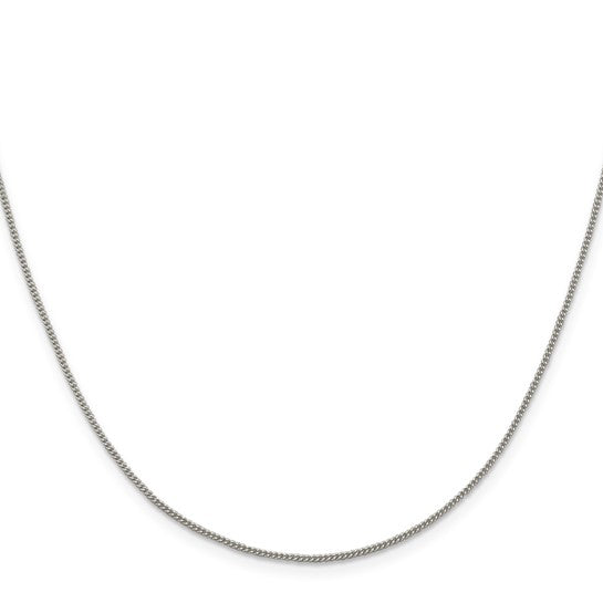 Sterling Silver 20in Curb Chain