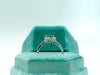 10K Pear-Cut Emerald & Diamond Ring