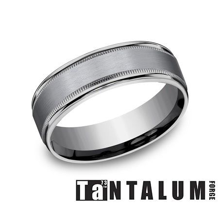 Benchmark 7mm Tantalum Men’s Wedding Band