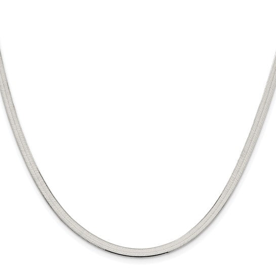 Sterling Silver 3.5MM Magic Herringbone Chain