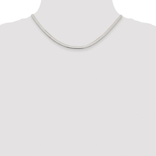 Sterling Silver 3.5MM Magic Herringbone Chain