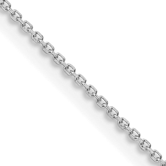 Sterling Rhodium plated 20in chain