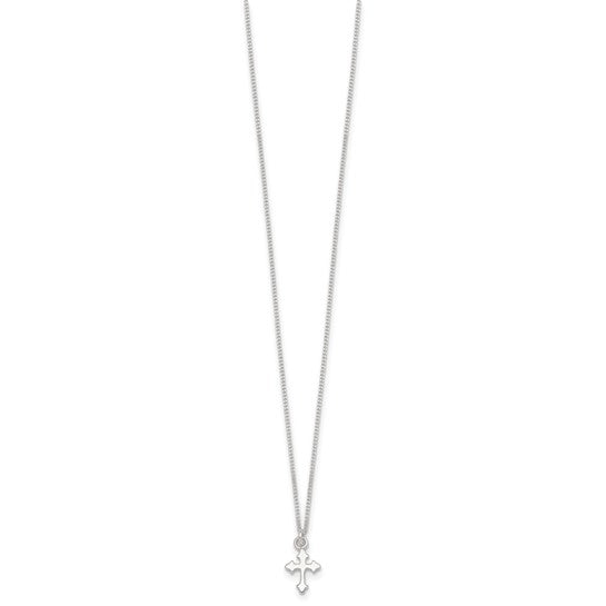 Sterling Silver Children’s Cross Necklace