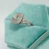 14K Round Cut Diamond Engagement Ring