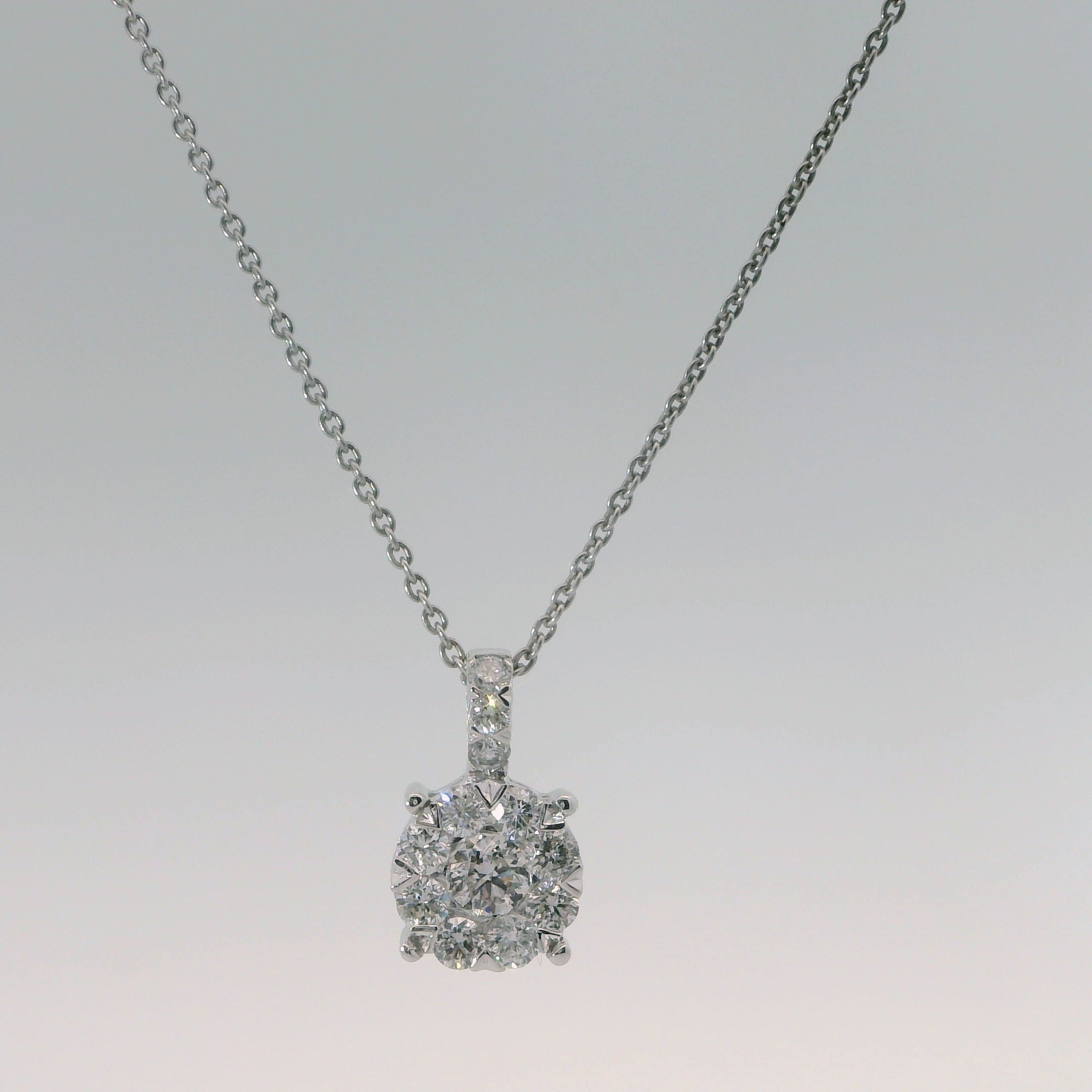 14K 1/2CTW Diamond Necklace