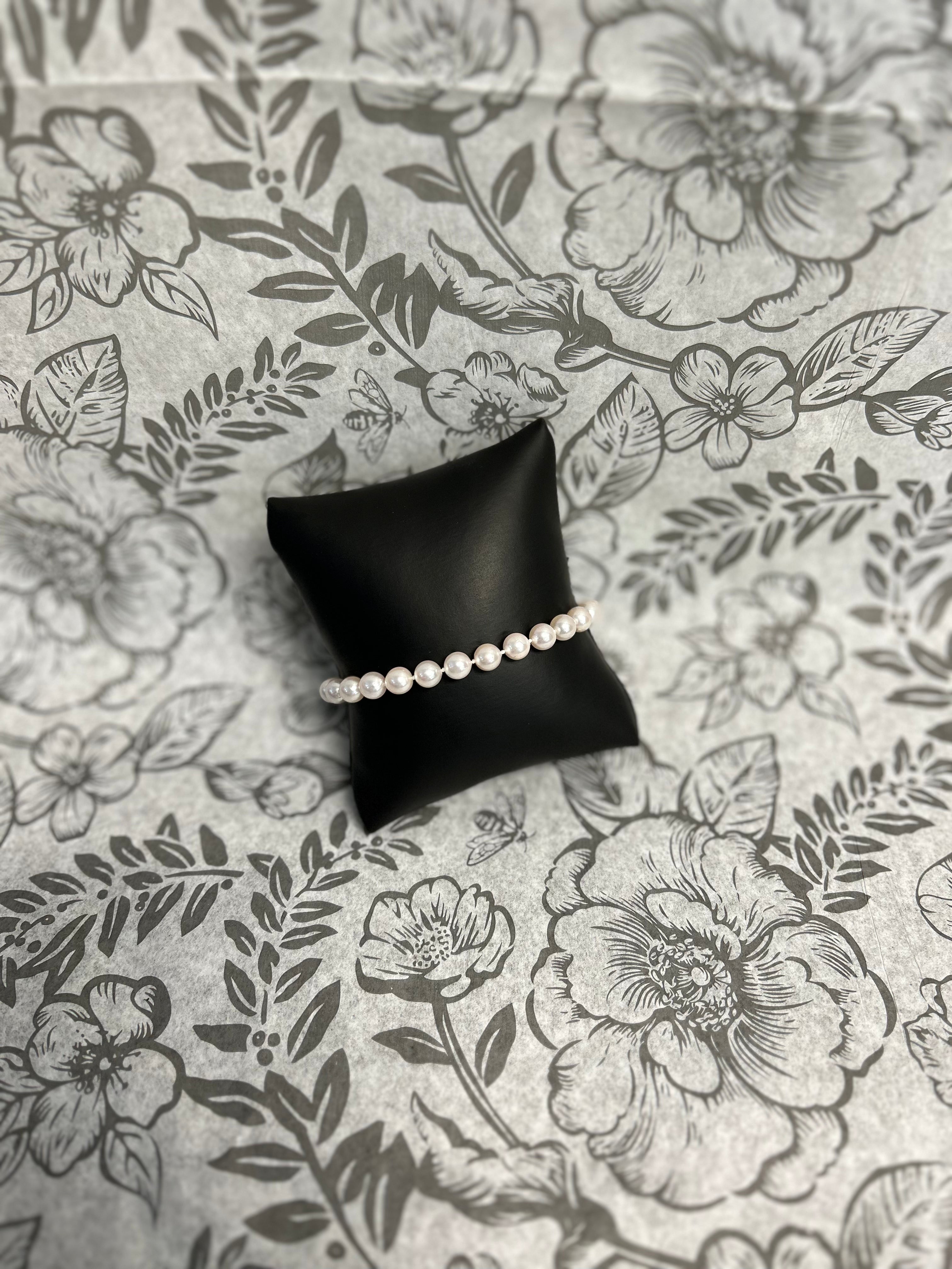 14K Pearl Bracelet