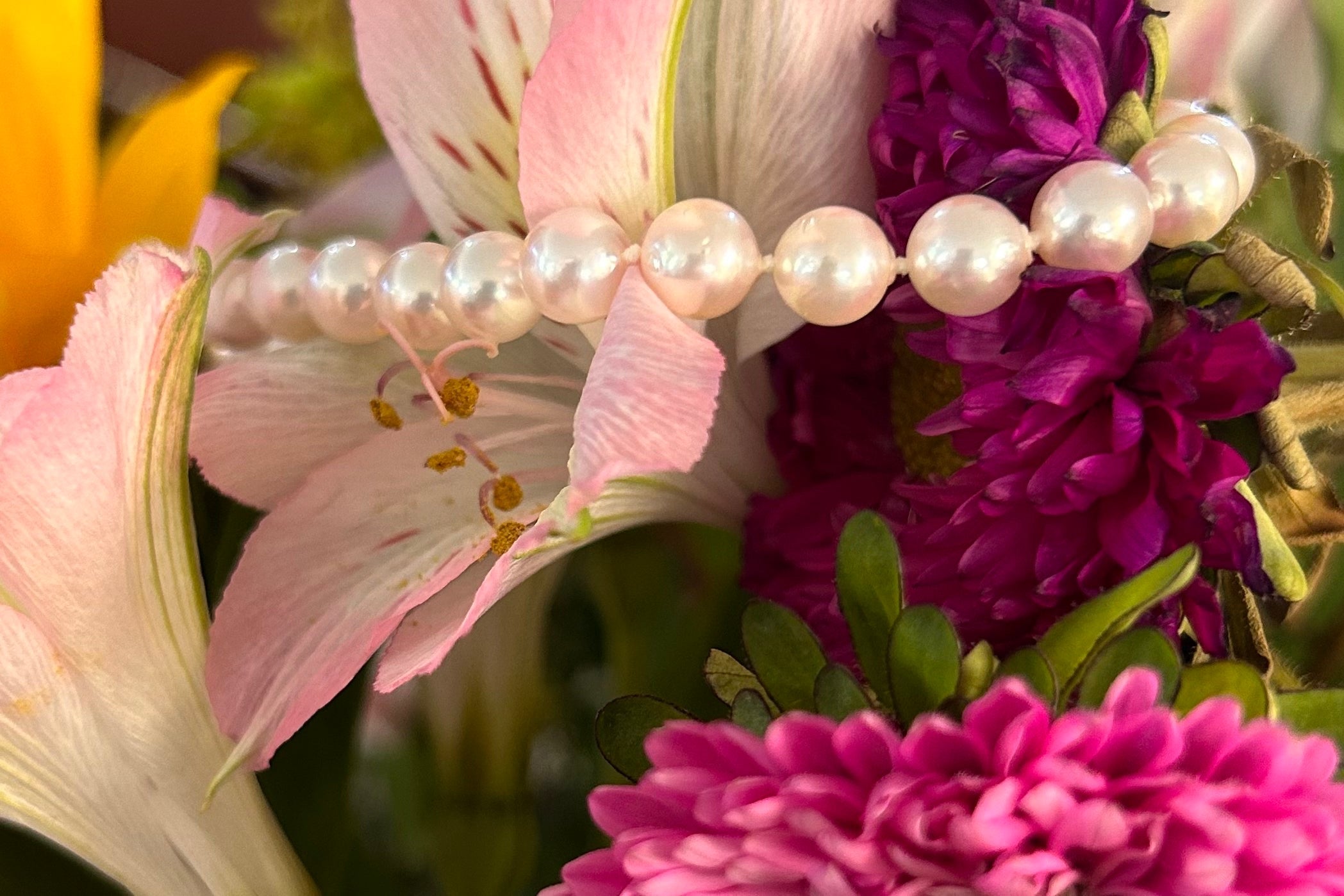 14K Pearl Bracelet