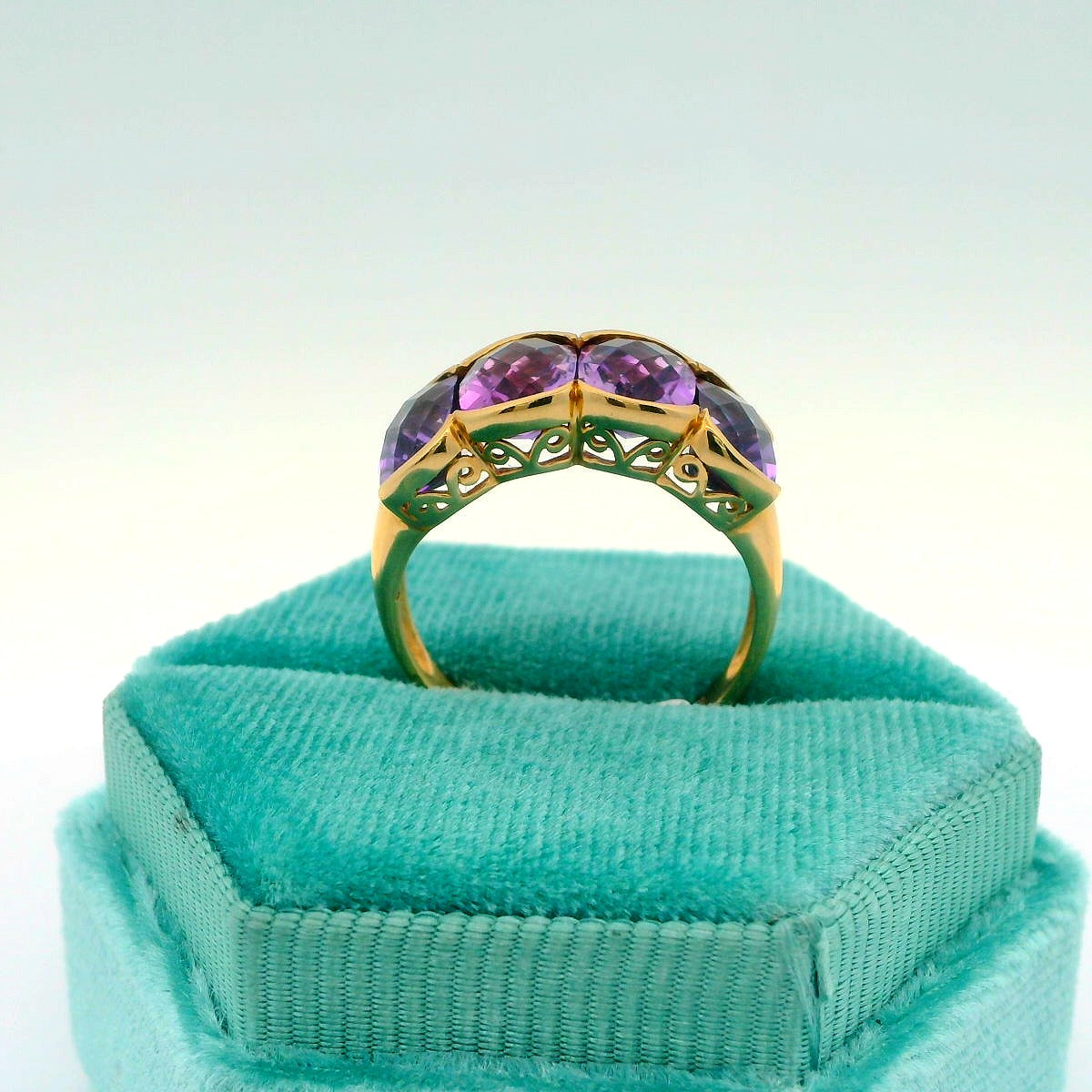 14K Amethyst Ring