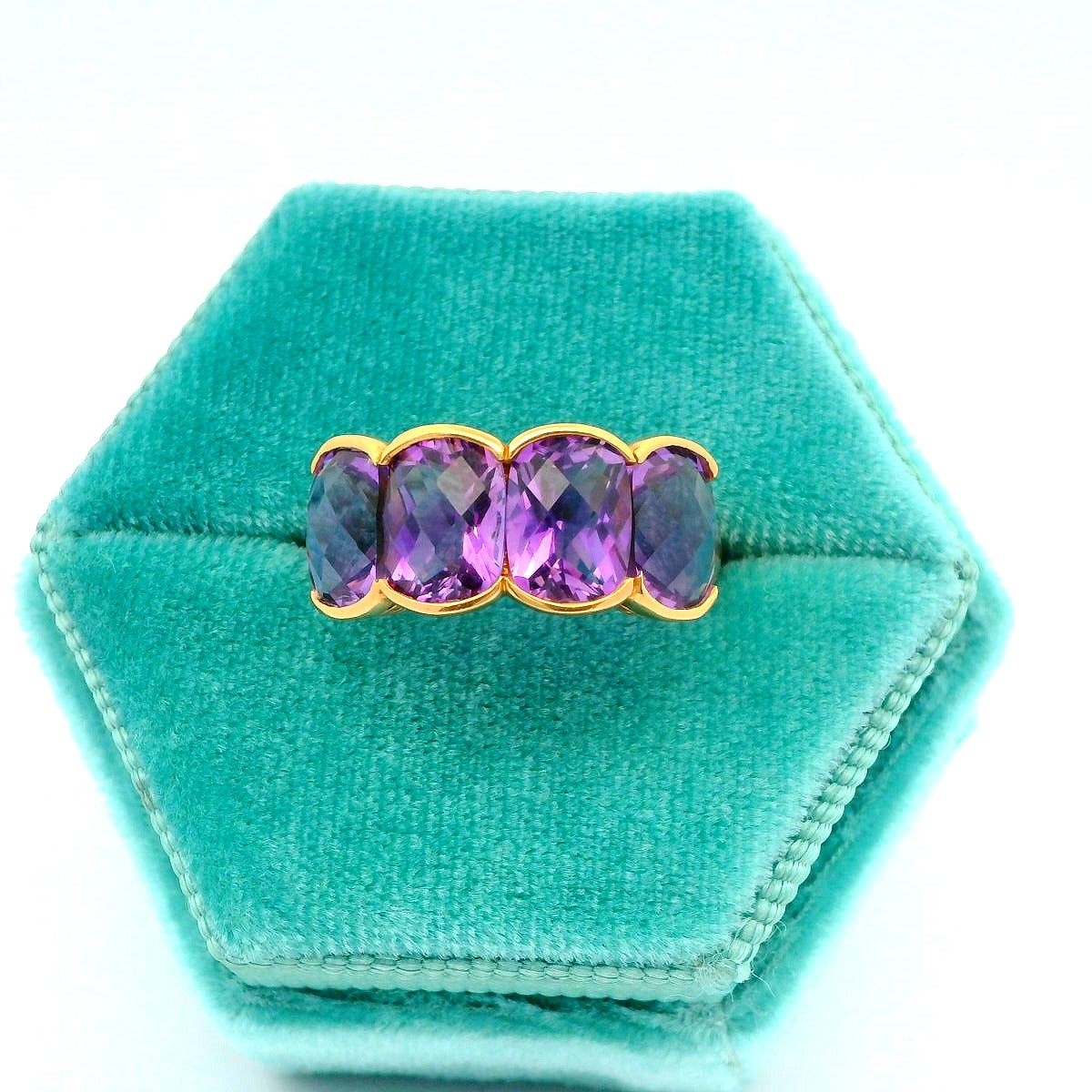 14K Amethyst Ring