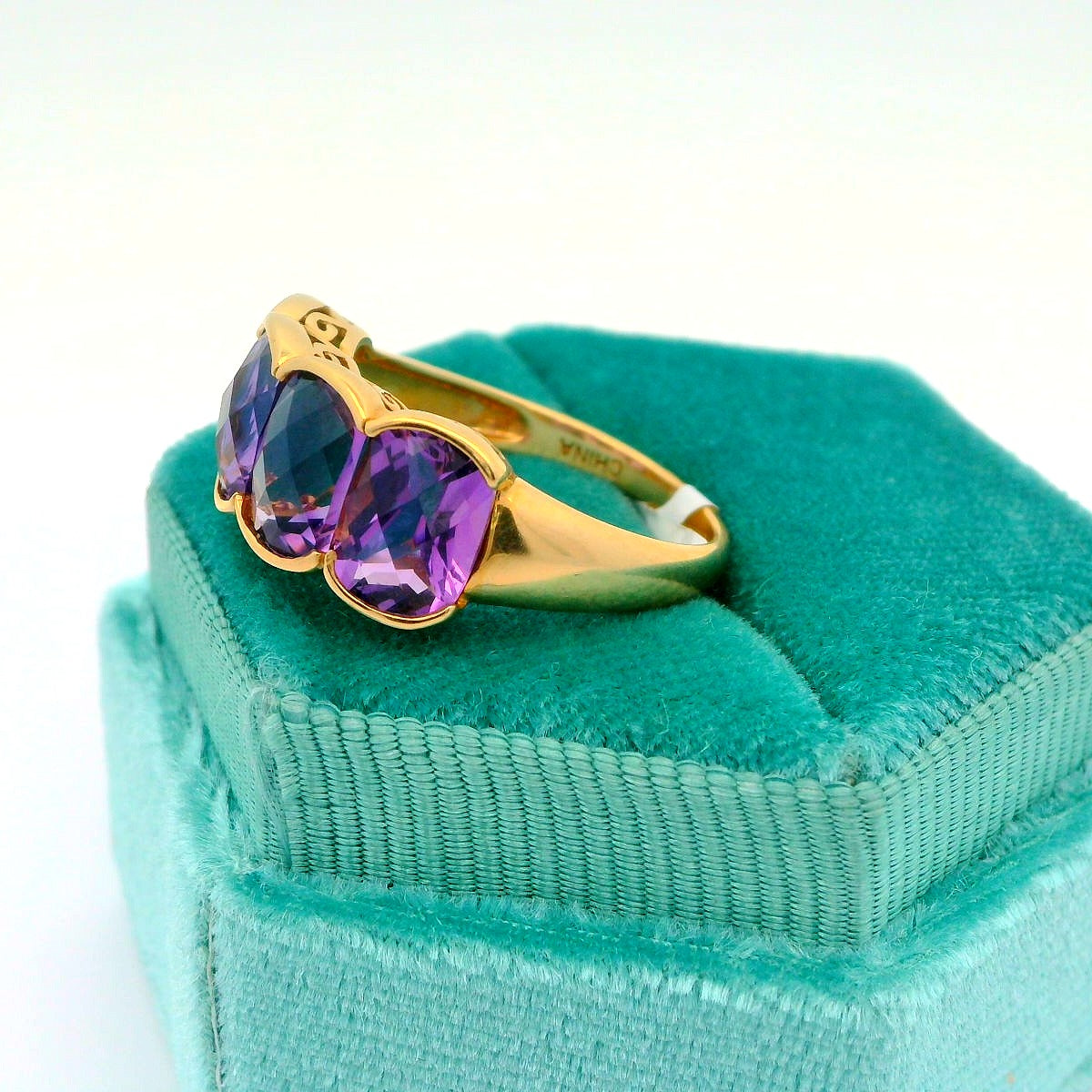 14K Amethyst Ring