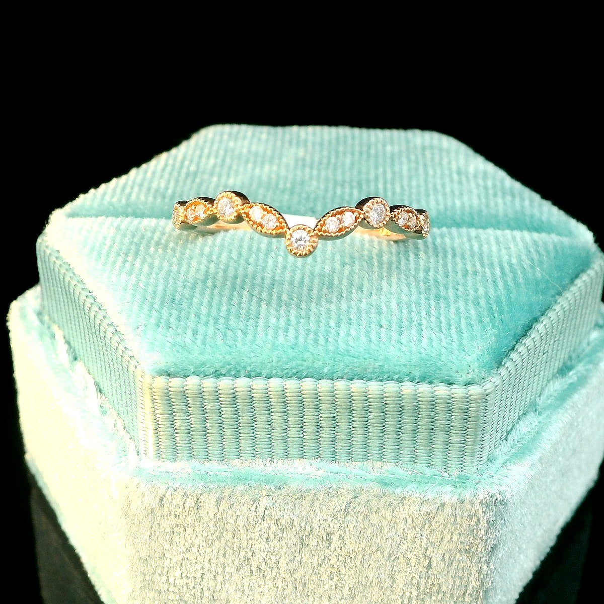 14K Rose Gold Band