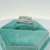 14K Marquise Diamond Engagement Ring