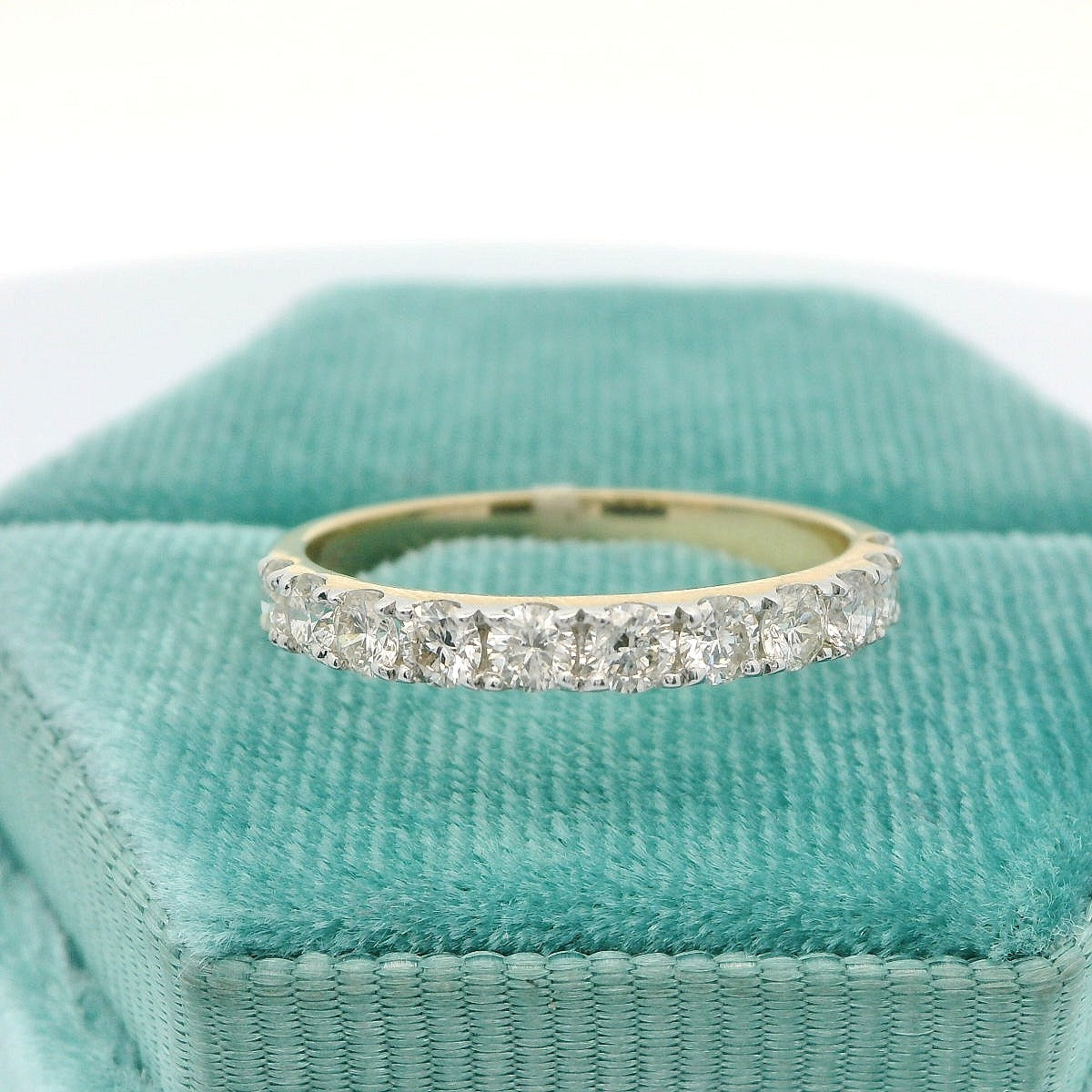 14K Diamond Wedding Ring