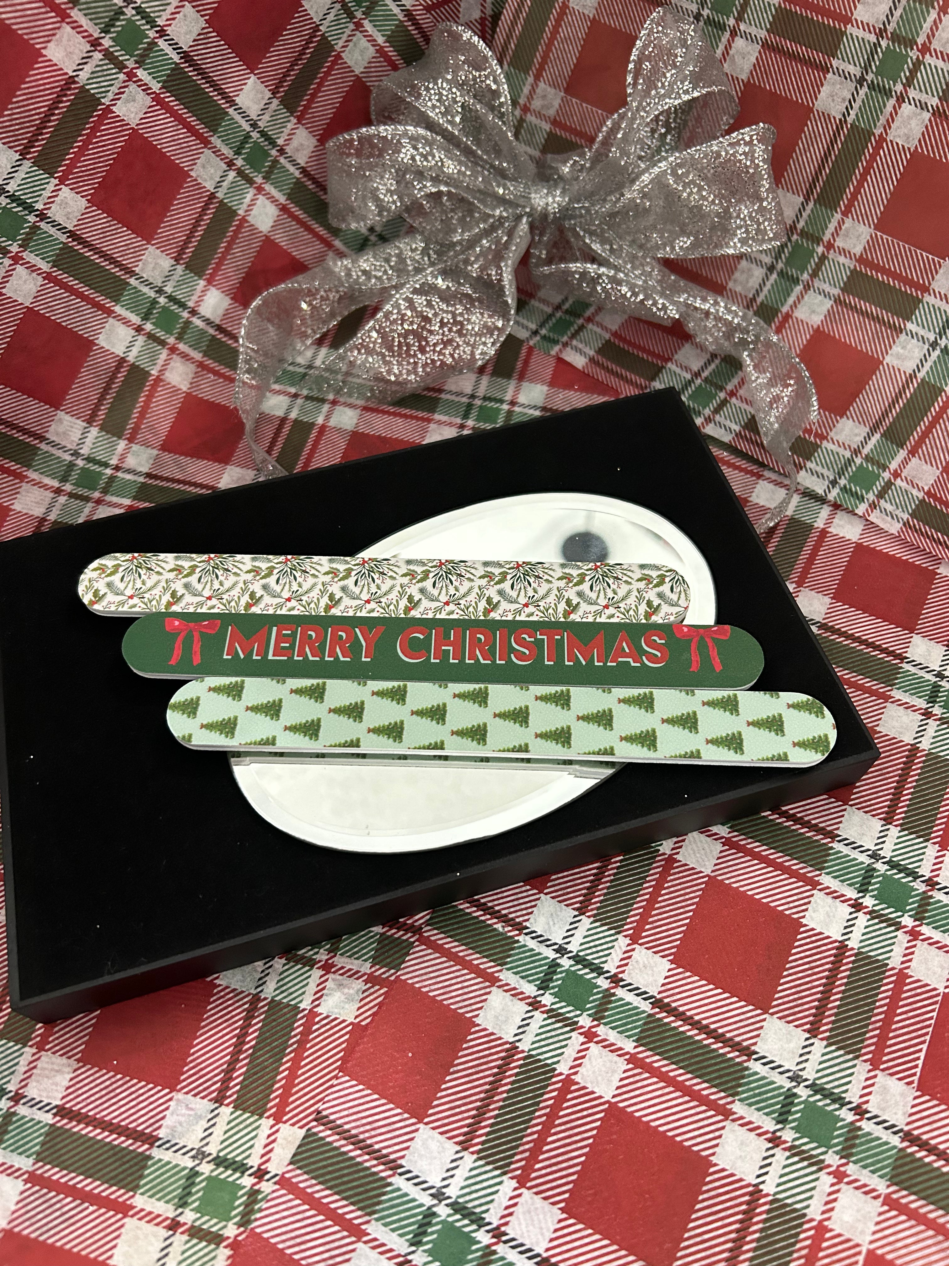 Holly Jolly Nail Files