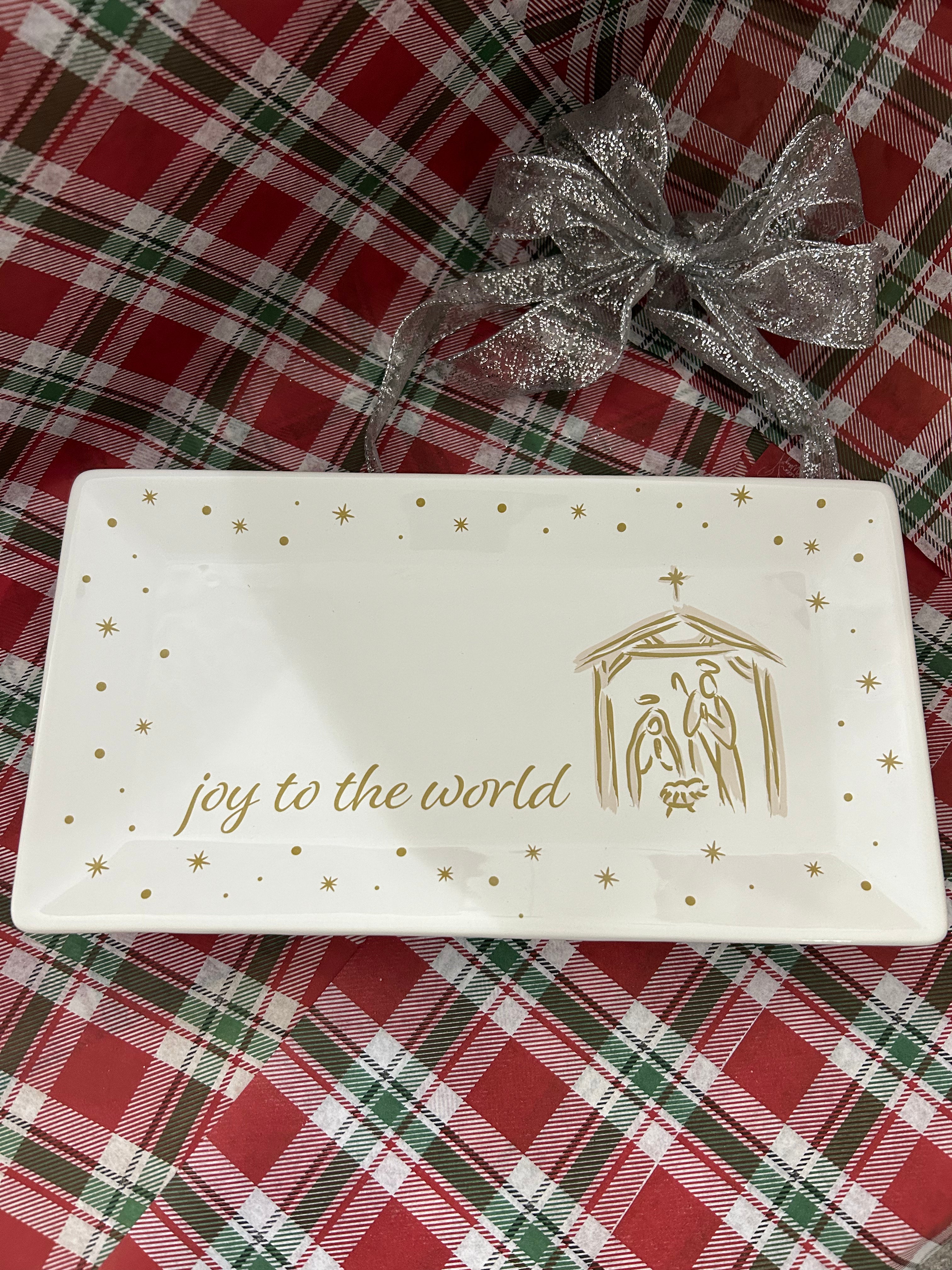 Joy To The World Platter