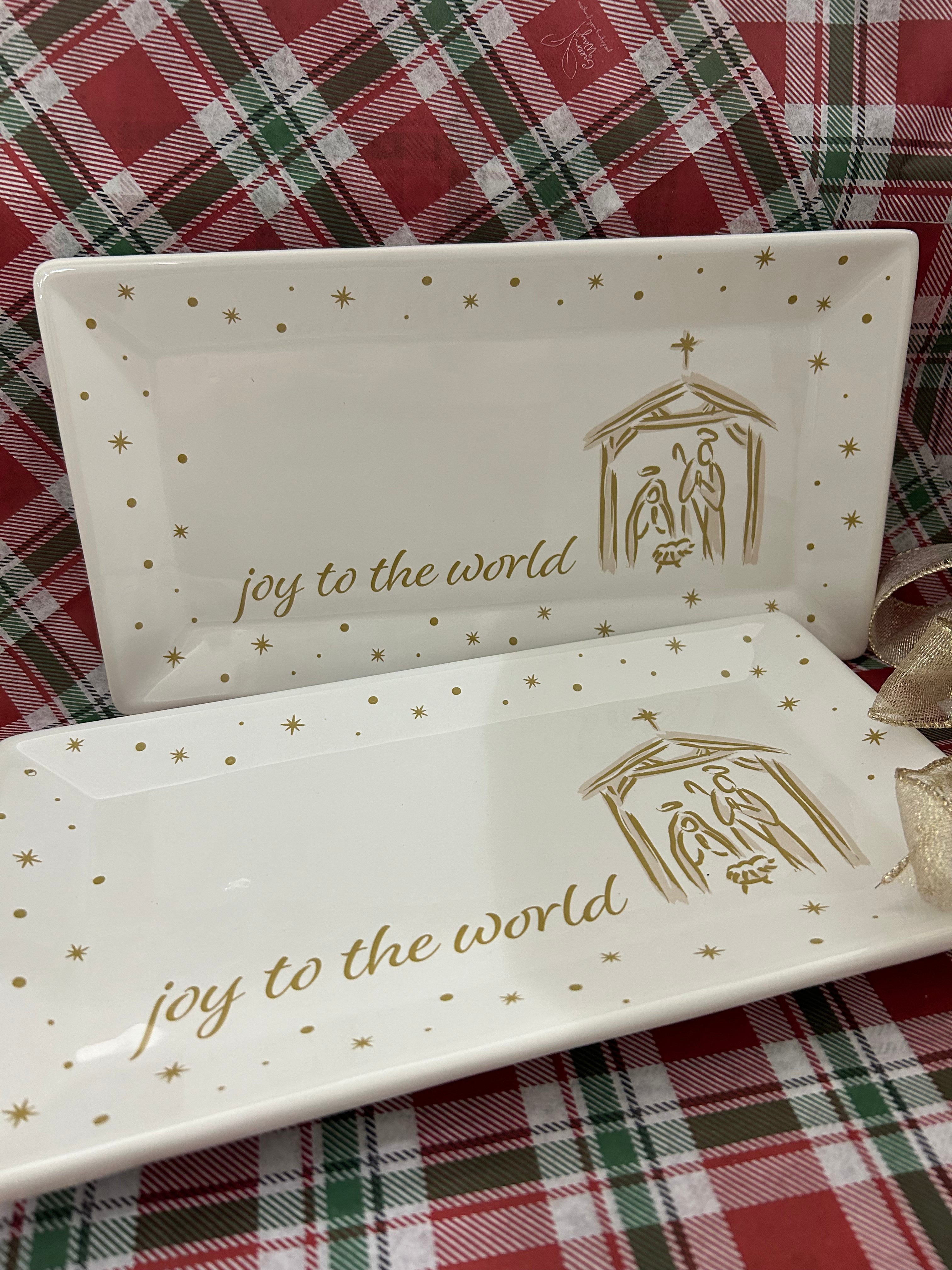 Joy To The World Platter