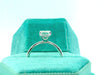 14K Hidden Halo Emerald Cut Engagement Ring