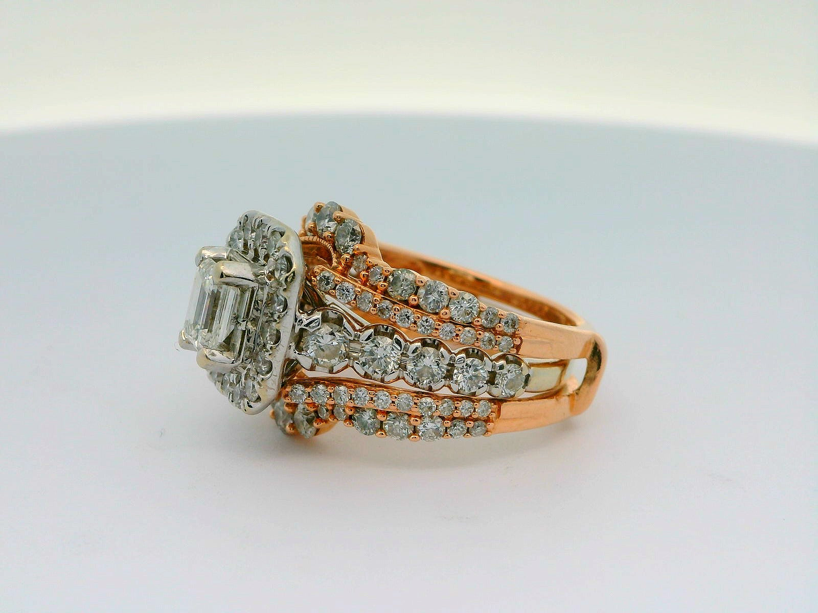 14K Preloved Rose Gold Engagement Ring