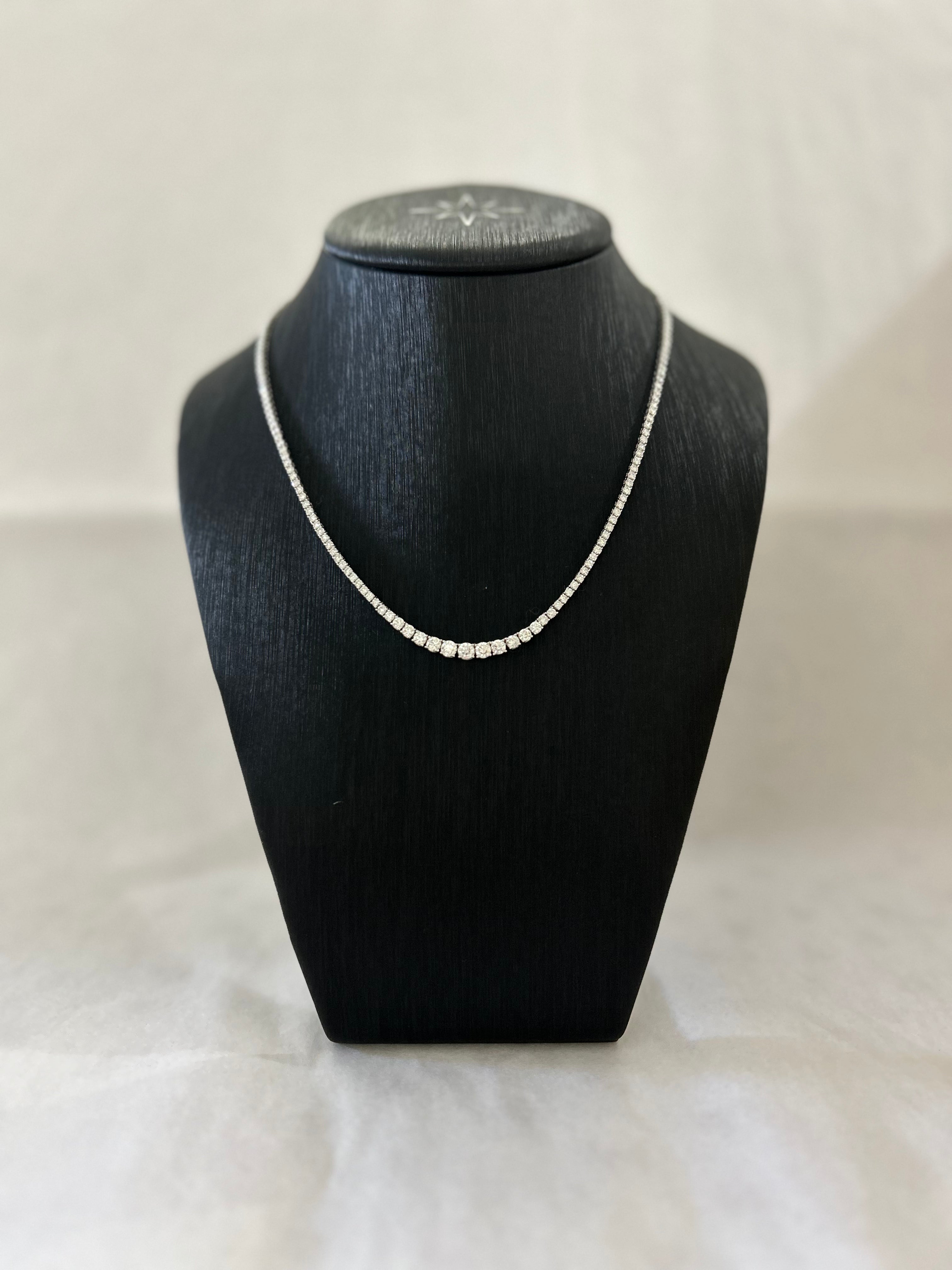 14K Grand Riviera Necklace