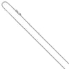 Sterling Silver 1.1MM Adjustable-Length Box Chain