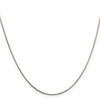 Sterling Silver 1MM 8-Sided Box Chain
