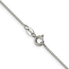 Sterling Silver 1MM 8-Sided Box Chain