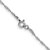 Sterling Silver 1.4MM Singapore Chain