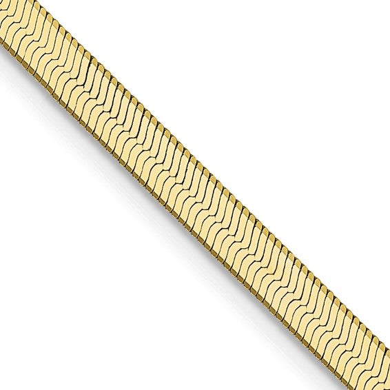 Silky Herringbone chain necklace