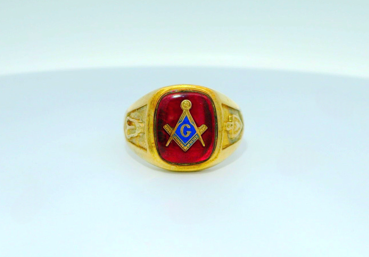 10K Masonic Ring