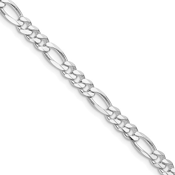 Simon Sterling Silver 22” Figaro Chain