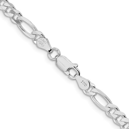 Simon Sterling Silver 22” Figaro Chain