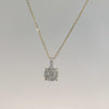 Load and play video in Gallery viewer, 14K 1/2CTW Diamond Necklace