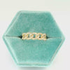 Load and play video in Gallery viewer, 14K Chain Link Diamond Ring