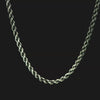 Load and play video in Gallery viewer, Sterling Silver 2.5mm Rope Chain