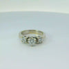 Load and play video in Gallery viewer, 14K 3 Stone Preloved Ring